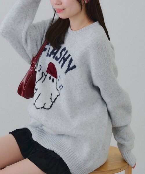 ANOTHER BRANCH OLIVE des OLIVE ニット セーター ニット帽オバケ