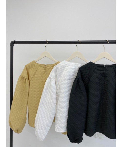 「jumelle」 長袖ブラウス MEDIUM イエロー レディース_画像3