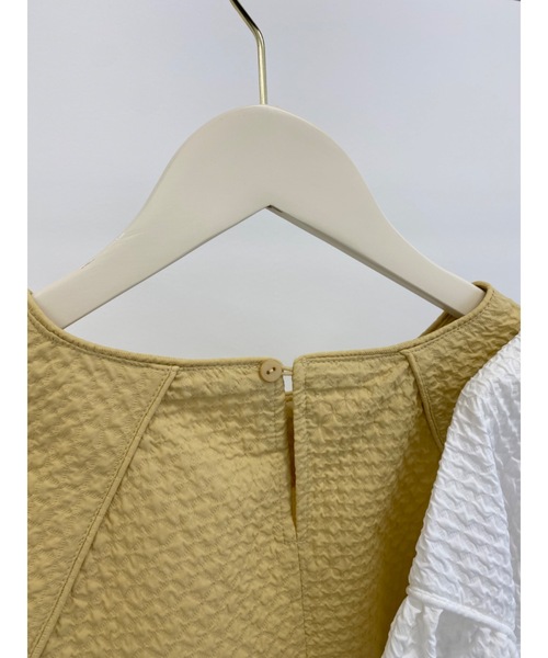 「jumelle」 長袖ブラウス MEDIUM イエロー レディース_画像4