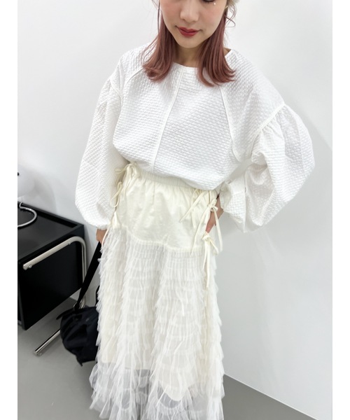 「jumelle」 長袖ブラウス MEDIUM イエロー レディース_画像8