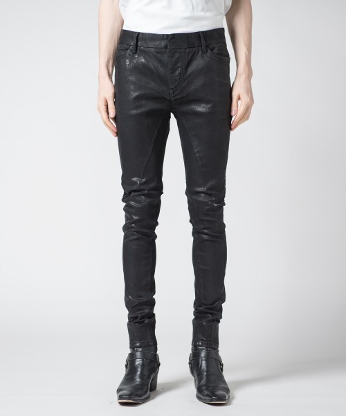 buffalo bobs コーティングデニム BUFFALO BOBS（バッファローボブズ） ジーンズ FOREST GATE-LEATHER