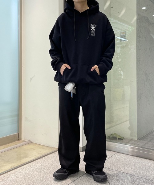 「WHO'S WHO gallery」 「cooper」プルオーバーパーカー FREE アッシュグレー レディース_画像2