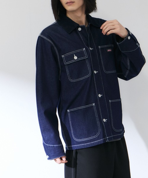 Dickies(ディッキーズ) カバーオール 「Dickies/ディッキーズ」衿 Dickies(ディッキーズ) カバーオール 「Dickies/ディッキーズ」衿