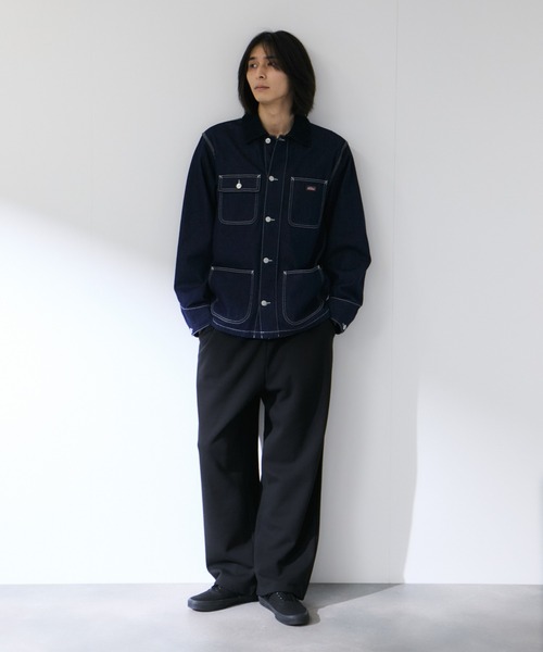 ディッキーズ　デニムカバーオール コーデュロイ Dickies（ディッキーズ） カバーオール 「Dickies/ディッキーズ」衿