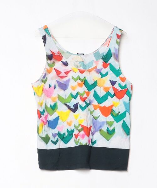 JIL SANDER NAVY（ジルサンダーネイビー） ノースリーブトップス L 
