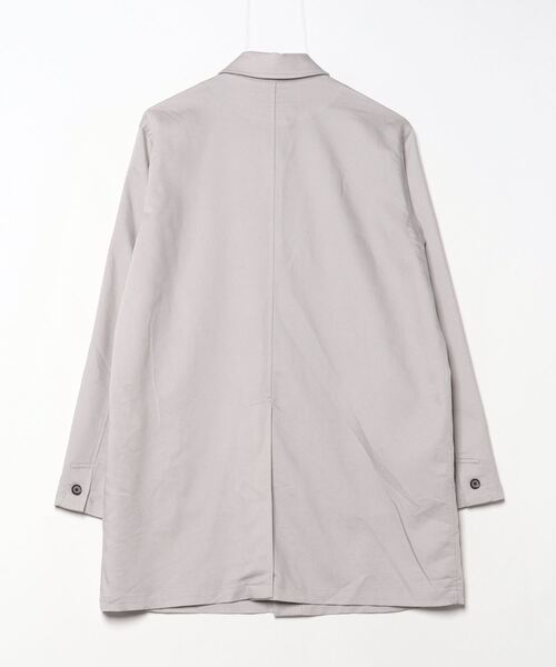 [UNITED TOKYO] пальто с отложным воротником 1 серый мужской 