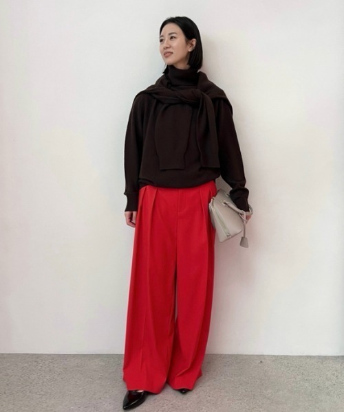 「Mila Owen」 パンツ 0 ベージュ レディース_画像3