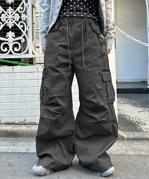sedacle girl（セダクルガール） カーゴパンツ ツイルカーブカーゴ