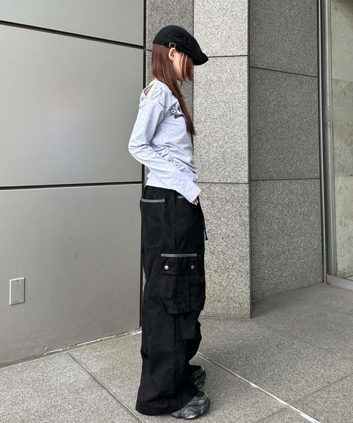 sedacle girl（セダクルガール） カーゴパンツ ツイルカーブカーゴ