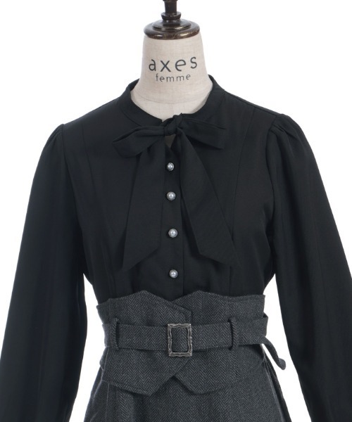 ファム axes femme（アクシーズ ファム） ワンピース バイカラーサック