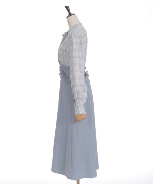 axes femme（アクシーズ ファム） ワンピース ハイウエストドッキング