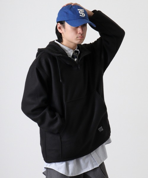 「FUNALIVE」 プルオーバーパーカー L ブラック メンズ_画像3