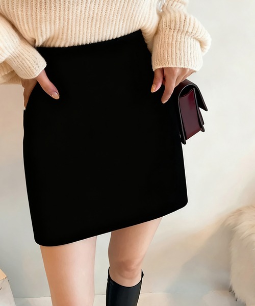 スカート シンプルタイトミニスカート : ZOZOTOWN Yahoo!店 - 通販