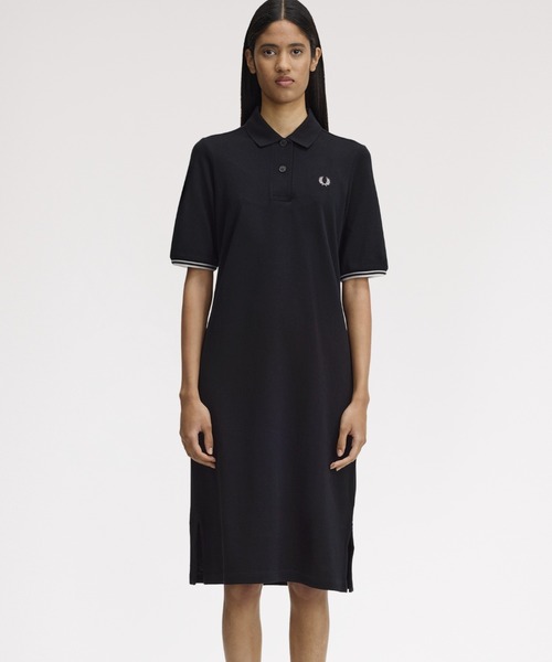 FRED PERRY（フレッドペリー） ワンピース Sheer Tipped Polo Dress