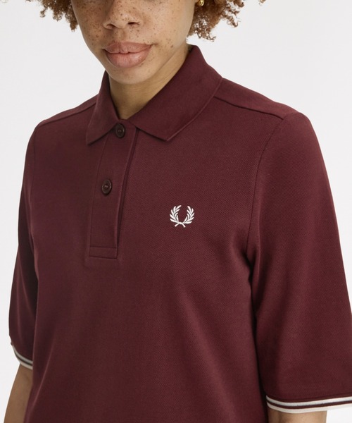 FRED PERRY（フレッドペリー） ワンピース Sheer Tipped Polo Dress