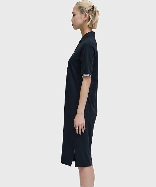 FRED PERRY（フレッドペリー） ワンピース Sheer Tipped Polo Dress