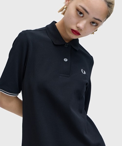 FRED PERRY（フレッドペリー） ワンピース Sheer Tipped Polo Dress