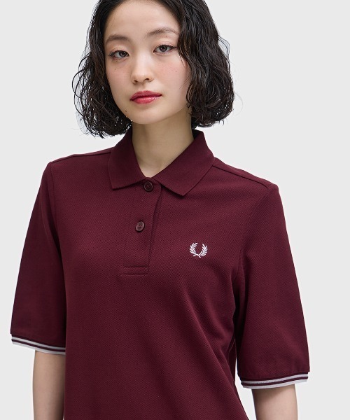 FRED PERRY（フレッドペリー） ワンピース Sheer Tipped Polo Dress