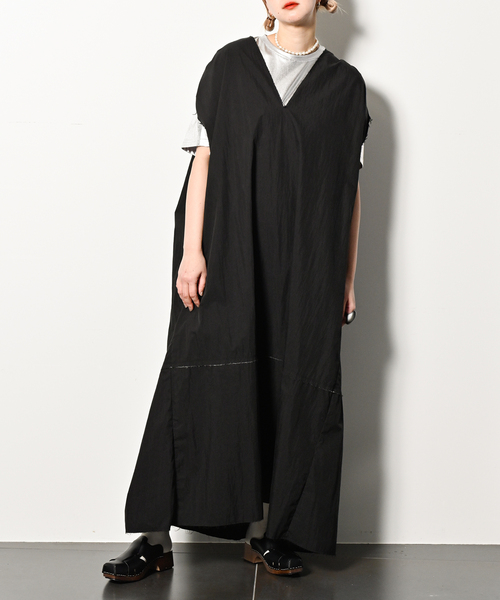 「CITYSHOP」 ノースリーブワンピース 36 ホワイト レディースの画像