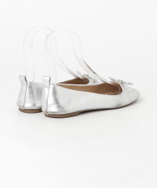 「MICHAEL KORS」 フラットパンプス 6 シルバー レディース_画像2