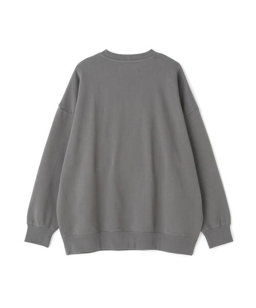 「WHITELAND」 スウェットカットソー MEDIUM カーキ メンズ_画像8