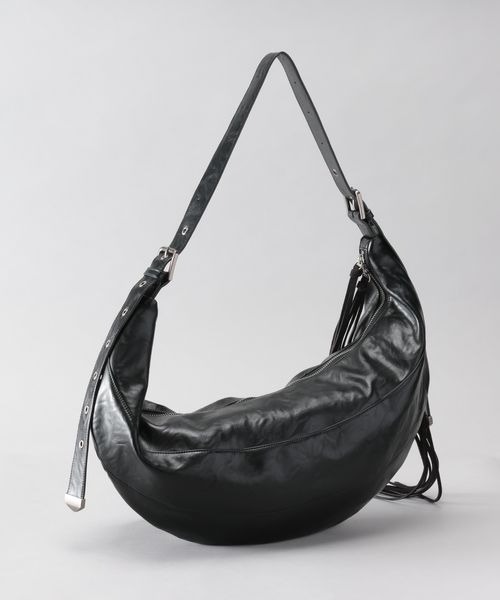 新品未使用　JEANASIS ブラック ショルダーバッグ JEANASIS（ジーナシス） ショルダーバッグ FREE ブラック レディース