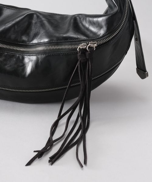 新品未使用　JEANASIS ブラック ショルダーバッグ JEANASIS（ジーナシス） ショルダーバッグ FREE ブラック レディース