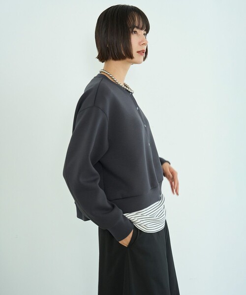 「UNFILO」 カーディガン MEDIUM ブラウン レディース_画像8