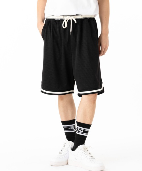 L 9350円 最安値 ニューエラ ショートパンツ NEW ERA（ニューエラ） パンツ ショートパンツ ゲーム バスパン メンズ