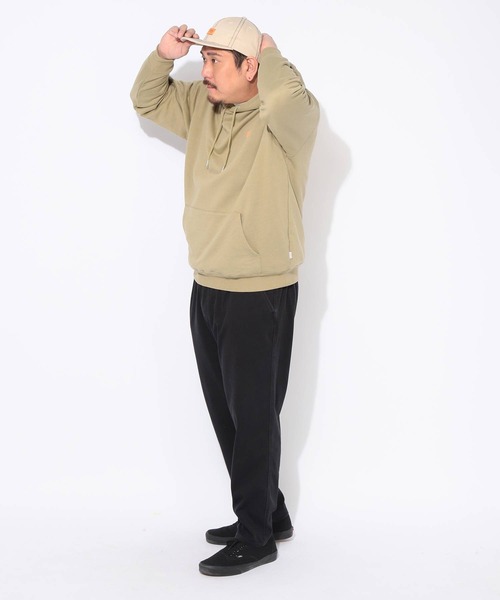 パーカー 長袖 メンズ 大きいサイズ バックプリント プルオーバー Red