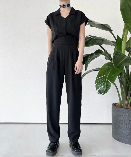 「musubore」 パンツ 1 オレンジ レディース_画像3