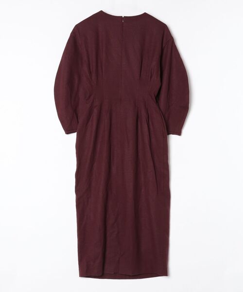 「VERMEIL par iena」 長袖ワンピース 36 パープル レディース_画像2