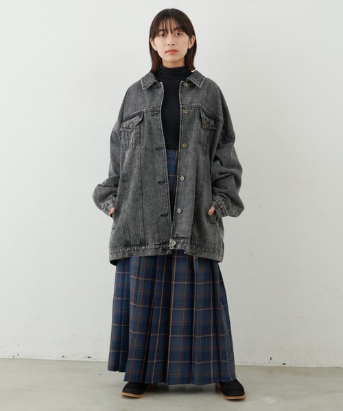 「Libra Cue」 プリーツスカート FREE ブラウン レディース_画像3