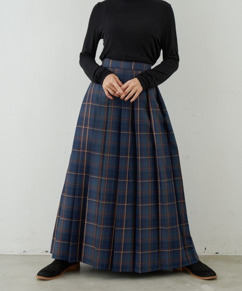 「Libra Cue」 プリーツスカート FREE ブラウン レディース_画像6