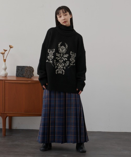 「Libra Cue」 プリーツスカート FREE ブラウン レディース_画像9