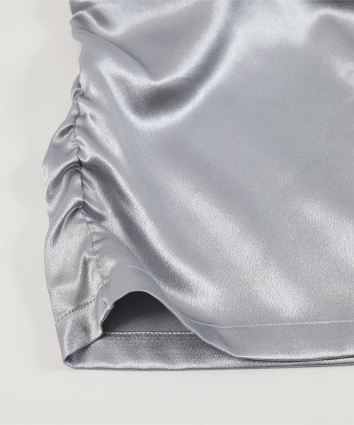 「miette」 タイトスカート FREE シルバー レディース_画像5