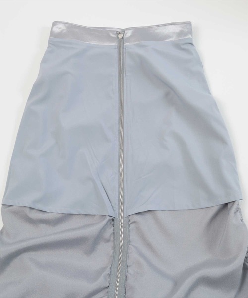 「miette」 タイトスカート FREE シルバー レディース_画像6