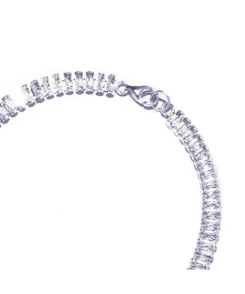 ネックレス 「les bonbon」princess baguette long necklace/プリンセス バケット ロング ネックレスの画像