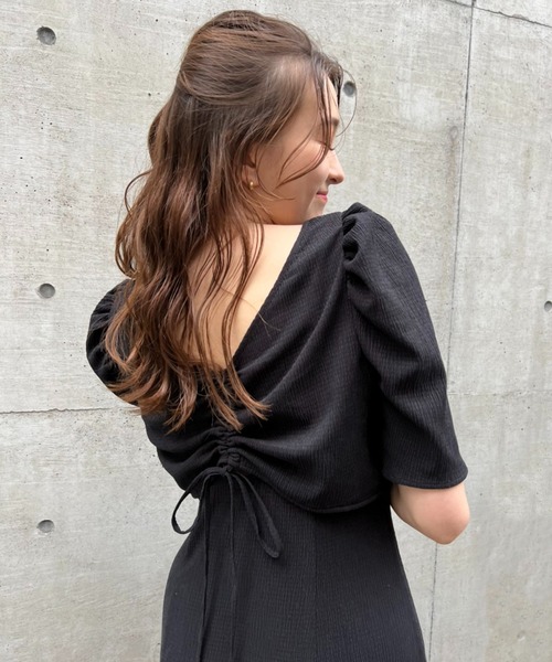 「one after another NICE CLAUP」 半袖カットソー FREE ブラウン系その他 レディース_画像3