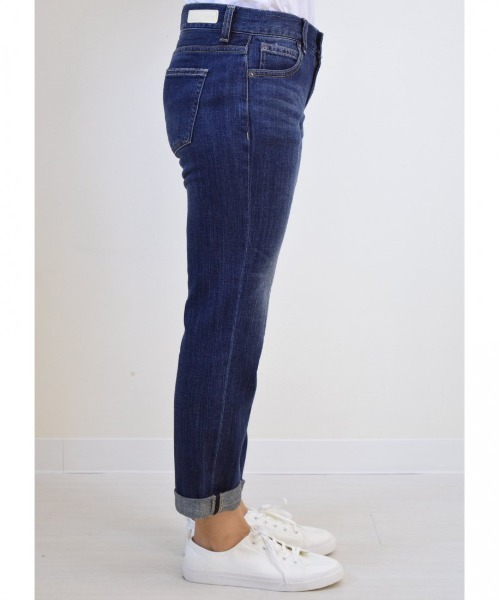 「SHORE 」 デニムパンツ MEDIUM ライトインディゴブルー レディース_画像4