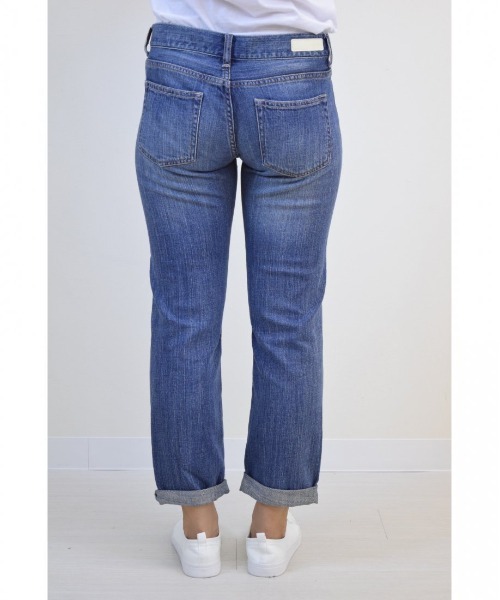 「SHORE 」 デニムパンツ MEDIUM ライトインディゴブルー レディース_画像6