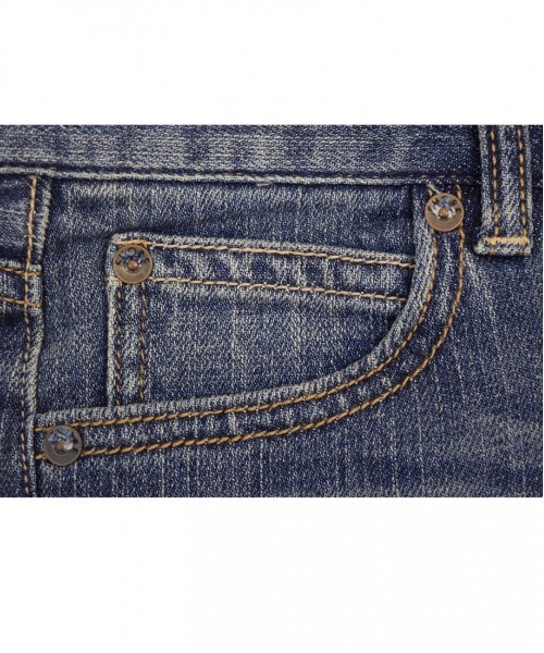 「SHORE 」 デニムパンツ MEDIUM ライトインディゴブルー レディース_画像8