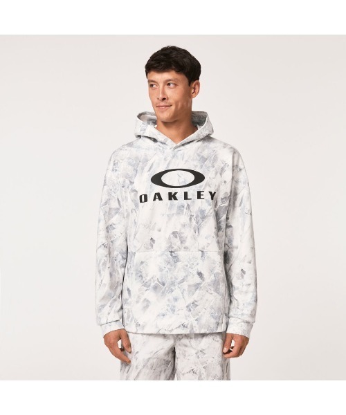 「OAKLEY」 プルオーバーパーカー X-SMALL ホワイト系その他 メンズ_画像4