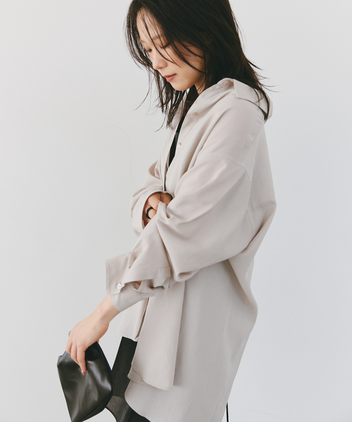 plage（プラージュ） ブラウス シャツ Back open シャツ レディース
