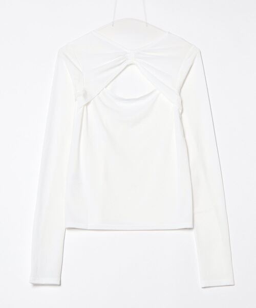 「Julier Yoga and Relax」 長袖カットソー 0 ブラック レディース_画像2