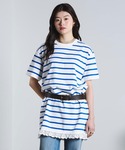 ワンピース 半袖 (mag.by c)STRI...の詳細画像2