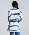 ワンピース 半袖 (mag.by c)STRI...の詳細画像4