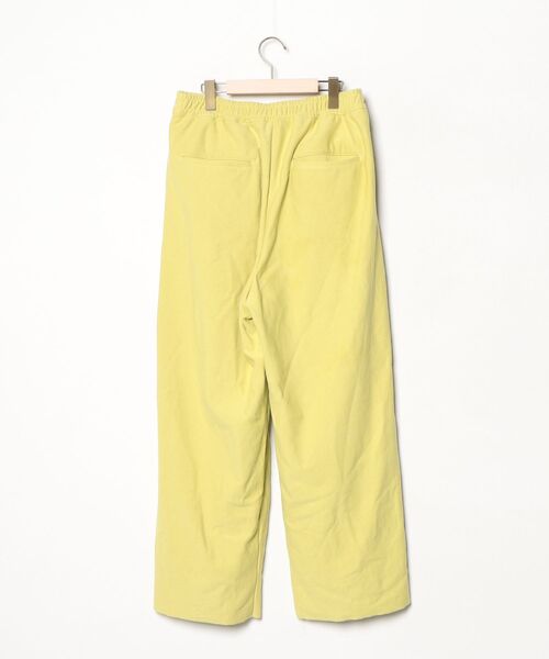 「MAISON SPECIAL」 スウェットパンツ 1 ライム メンズの画像