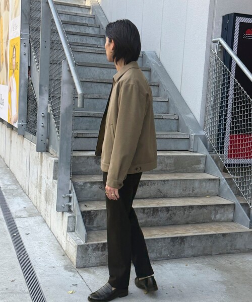 「NOLLEY'S LIGHT」 ブルゾン M チャコールグレー メンズ_画像7