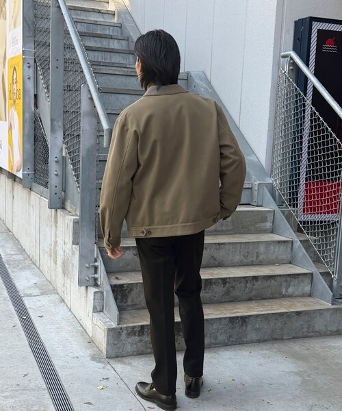 「NOLLEY'S LIGHT」 ブルゾン M チャコールグレー メンズ_画像8